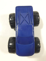 2012 McDonald's Team Hot Wheels Monster Truck Blue Plastic Toy Car Vehicle