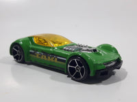 2013 Hot Wheels HW City Works Ballistik Green Die Cast Toy Car Vehicle