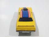 Vintage 1985 Hot Wheels Torino Stocker Yellow Die Cast Toy Car Vehicle