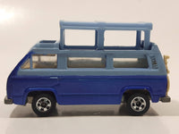 Vintage 1983 Hot Wheels Extra Series Sunagon Blue and Light Blue Die Cast Toy Car Vehicle