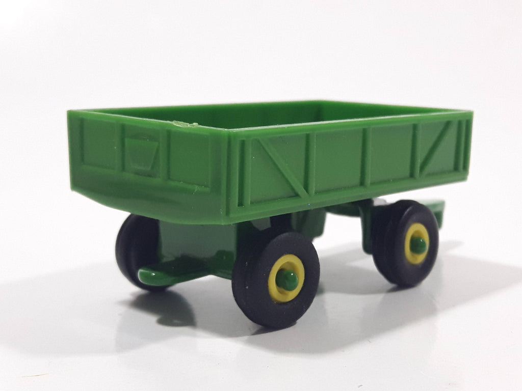 Ertl John Deere Green and Yellow Farm Hay Wagon Trailer Die Cast and P ...