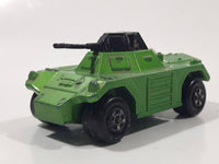 Vintage 1973 Lesney Matchbox Rolamatics No. 73 Weasel Tank Green Die Cast Toy Car Vehicle