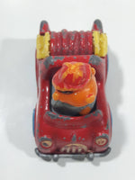 1981 Playskool The Muppets Sesame Street Ernie Fireman Fire Truck Die Cast Toy Car Vehicle Made in Hong Kong