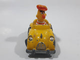 1981 1983 Playskool The Muppets Sesame Street Bert Taxi Cab Driver Yellow Die Cast Toy Car Vehicle
