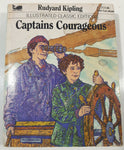 Vintage 1987 Hoby Books Illustrated Classic Editions Captains Courageous Paper Cover Book 4536 Rudyard Kipling