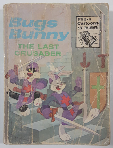 Vintage 1975 Whitman A Big Little Book Flip-It Cartoon Bugs Bunny The Last Crusader Paper Cover Book 5776