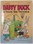Vintage 1980 Merigold Press A Big Little Book Daffy Duck In Twice The Trouble Paper Cover Book 5785-2