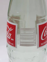 2009 Coca-Cola 355 mL 9 1/2" Tall Glass Soda Pop Beverage Bottle Made in Mexico