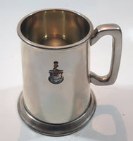Canadian Armed Forces Royal Military College 4 3/4" Tall English Pewter Tankard Mug Made in England