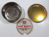 Vintage Mac Baren Golden Brown Burley London Blend 3 1/2 oz Tin Metal Pipe Tobacco Container