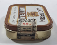 Vintage Mac Baren Navy Flake Small Tin Metal Pipe Tobacco Container