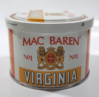 Vintage Mac Baren Virginia No 1 Tin Metal Pipe Tobacco Container