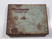 Vintage Winchester Cigarettes Tin Metal Container Case