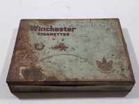Vintage Winchester Cigarettes Tin Metal Container Case