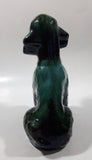 Vintage Blue Mountain Pottery 7 1/4" Tall Poodle Dog Animal Figurine Ornament