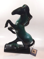 Vintage Blue Mountain Pottery Large 14" Tall Rearing Horse Animal Figurine Ornament