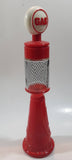 Vintage Avon Red Gas Pump "Remember When" Deep Woods After Shave Cologne Bottle Decanter 9 1/2" Tall