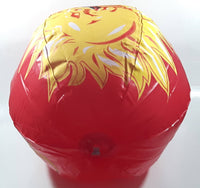 Coca Cola Real Summer Deal Sun Drinking Coca Cola From A Bottle Red 15" Diameter Inflatable Beach Ball