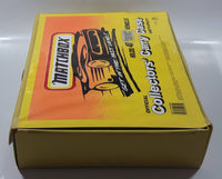 1994 Matchbox Get In The Fast Lane! Yellow Official Collector's Carry Case and Play City Holds 48 Die Cast Metal Toy Car Vehicle