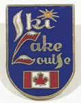 Ski Lake Louise 3/4" x 1" Enamel Metal Lapel Pin
