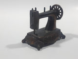Vintage Miniature Sewing Machine Metal Doll House Furniture Size