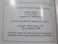 1991, 1995 Stern's Guide To Disney Collectibles Second Series Full Color Value Guide Paper Cover Book By Michael Stern