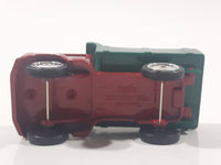 1998 Maisto Tonka Toys Hasbro Farm Truck Mound Metalcraft Mound, Minn Red Green Die Cast Toy Car Vehicle