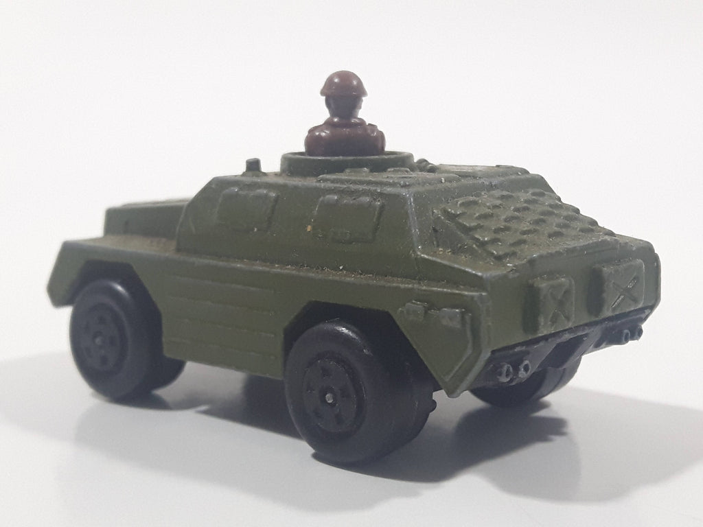 1973 Lesney Products Matchbox Rolamatics No. 28 Stoat Army Green Die C ...