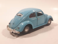 Sunnyside Superior No. 7707 1955 Volkswagen Beetle Bug Light Blue 1/24 Scale Die Cast Toy Car Vehicle with Opening Doors