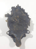 Antique Lord Nelson with The Victoria Tall Ship Boat Cast Bronze Metal Door Knocker