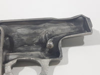 Gun Revolver Shaped Skull Handle Metal Belt Buckle