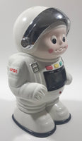 1989 - 1991 NASA Astronaut Shaped Plastic 8 1/2" Tall Digital Alarm Clock Coin Bank with Coin Distinguishing Mechanism and Lights & Sound U.S. Pat No. 4998611