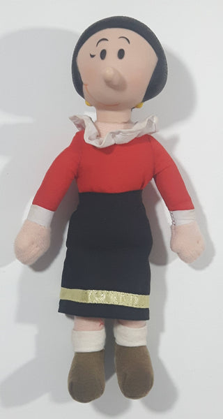 Vintage Popeye Olive Oyl 7" Tall Toy Stuffed Plush Cartoon Character