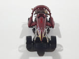 1996 Hot Wheels First Editions Dog Fighter Metalflake Red Die Cast Airplane Style Toy Car Vehicle
