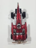1996 Hot Wheels First Editions Dog Fighter Metalflake Red Die Cast Airplane Style Toy Car Vehicle