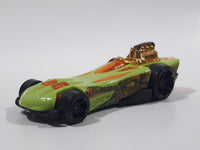 2013 Hot Wheels Dragon Destroyer Power Bomb Green Die Cast Toy Car Vehicle