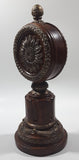 Wood Look Bronze Finish Acorn Swag 9" Tall Heavy Resin Quartz Clock