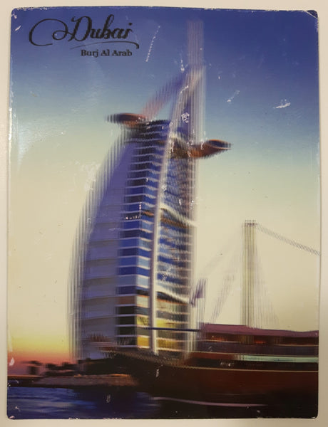 Duabi Burj Al Arab Luxury Hotel 3" x 3 7/8" Thin Fridge Magnet