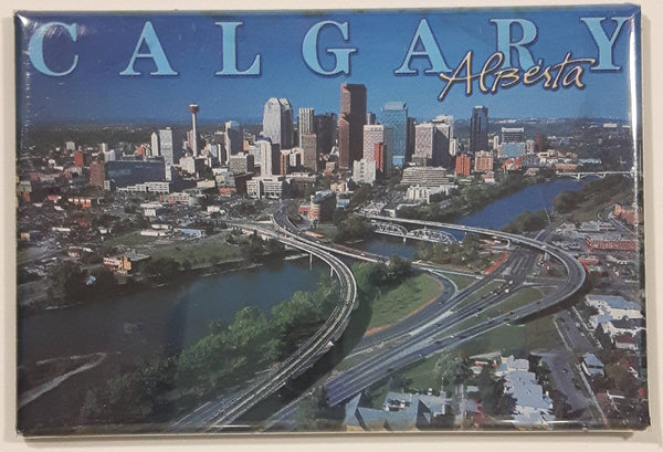 Calgary Canada 2 1/8" x 3 1/8" Fridge Magnet