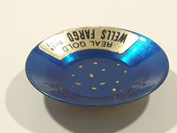 Wells Fargo Since 1852 Real Gold Nuggets In Blue Metal Gold Plan 1 3/8" Diameter Fridge Magnet