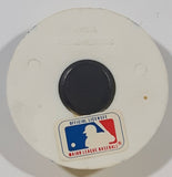 1989 RUSS New York Yankees MLB Baseball Team Baseball Shaped 1 3/4" Diameter Hard Plastic Fridge Magnet