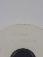 1989 RUSS New York Yankees MLB Baseball Team Baseball Shaped 1 3/4" Diameter Hard Plastic Fridge Magnet
