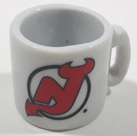 NHL Ice Hockey New Jersey Devils Team Mini Miniature Ceramic Mug
