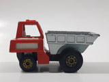 Vintage 1976 Matchbox Lesney Superfast No. 26 Site Dumper Truck Red and Silver Die Cast Toy Car Construction Equipment Machinery Vehicle - Made in England