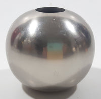 Round Spherical 2 1/2" Metal Ball Incense Holder Made in India