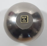 Round Spherical 2 1/2" Metal Ball Incense Holder Made in India