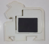 Vintage Tupperware Nuzzles Lion Shaped 4" x 4" Picture Photo Frame Fridge Magnet