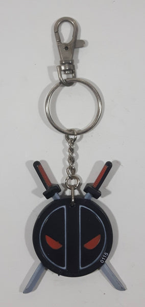 Marvel Deadpool Character Silicone Rubber Key Chain Black Version