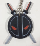 Marvel Deadpool Character Silicone Rubber Key Chain Black Version