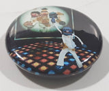 Vintage 1978 Sesame Street Fever Grover Disco Dancing Small 1" Round Button Magnet